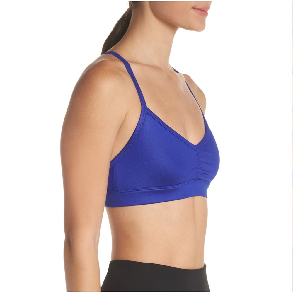 ALO YOGA**Sunny Strappy Bra**Sapphire Glossy**$60 - Picture 4 of 8